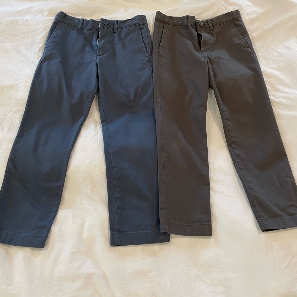 Boys Classic Pants - Blue and Brown